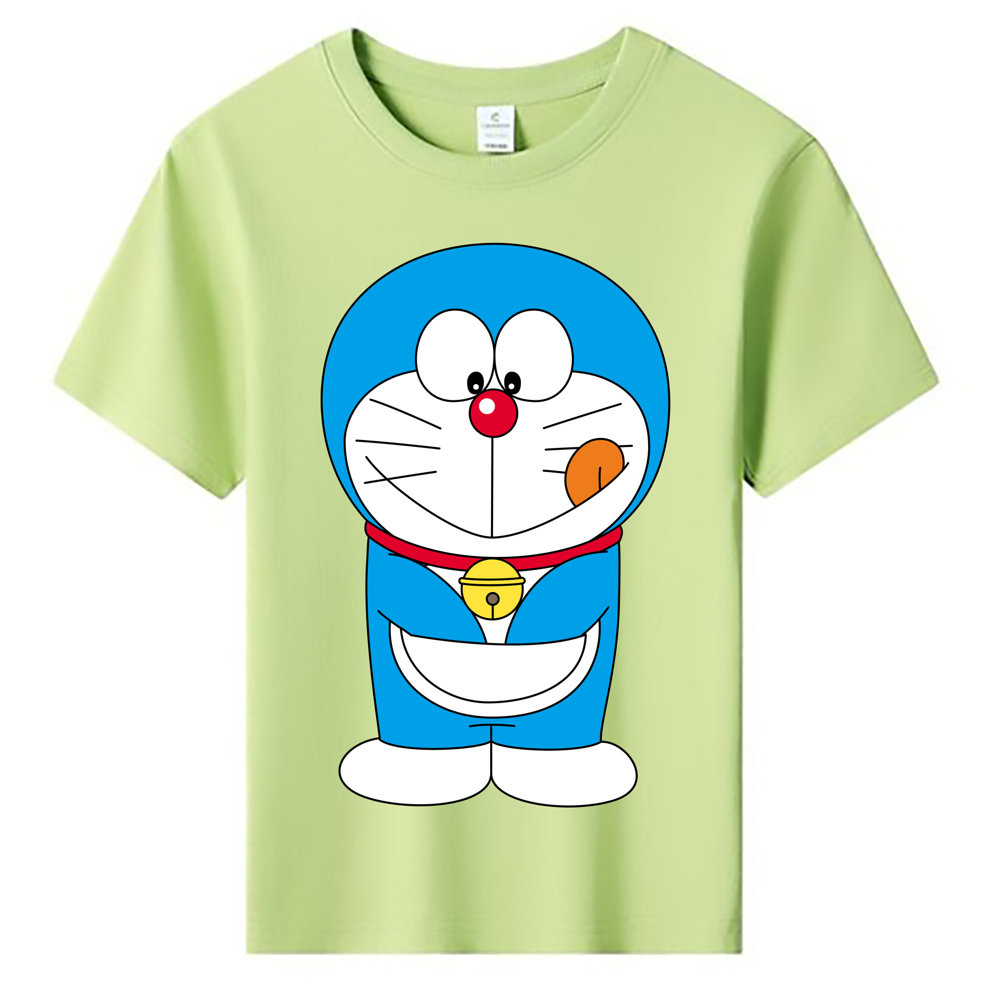 （画像用） ドラえもん Doraemon 綿100％キッズTシャツ（フロントプリント）